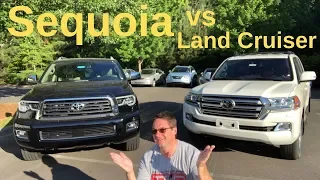 Ultimate Battle: 2019 Land Cruiser vs Sequoia. Who wins?