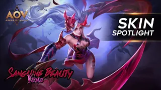 Yena Sanguine Beauty Skin Spotlight - Garena AOV (Arena of Valor)