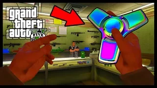 FIDGET SPINNER IN GTA 5! (YOU WON'T BELIEVE THIS)