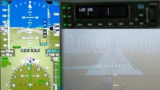 Low IMC with the new Avionics Panel