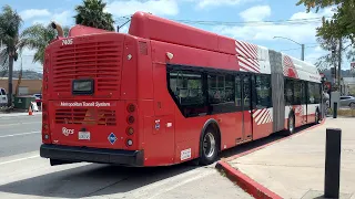 (Shuttle Bus) El Cajon-Santee San Diego MTS New Flyer XN60 7405