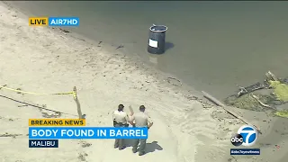 Body found inside barrel at Malibu Lagoon State Beach