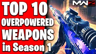 NEW TOP 10 BEST OVERPOWERED WEAPONS IN SEASON 1 (MW3 ZOMBIES OP LOADOUTS)