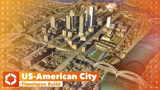 30k Population LARGE CITY City Timelapse Build | Cities Skylines 2