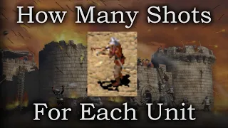 Crossbowmen - How Many Shots for Each Unit | Stronghold Crusader