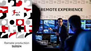 Remote production demonstrated live at SportsInnovation 2024