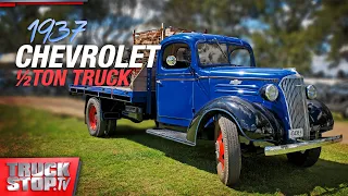 1937 Chevrolet at the Clarendon Classic - TRUCKSTOP TV