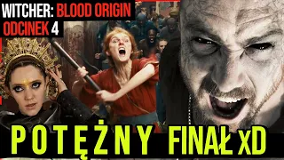 NARESZCIE FINAŁ GODZIEN NETFLIXA 🤣 Wiedźmin: BLOOD ORIGIN odc. 4 recenzja i komentarz Drwala