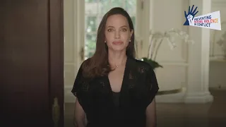 Angelina Jolie's video at the PSVI conference, London, 28 November 2022