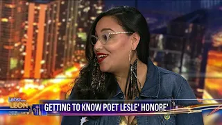 Lesle Honore on "Later with Leon" 12/10/19