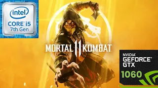 Mortal Kombat 11 i5-7300HQ + gtx 1060 MaxQMax settingsDell 7577