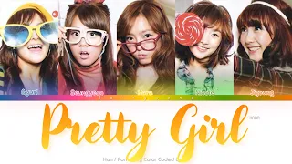 KARA (카라) Pretty Girl Color Coded Lyrics (Han/Rom/Eng)