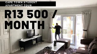 Cape Town Student Apartment Tour: R13500/$735 per month Two-Bedroom Apartment