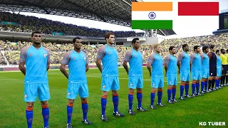 PES 2021 - INDIA vs INDONESIA - FIFA World Cup 2022 - Full Match - All Goals - efootball gameplay