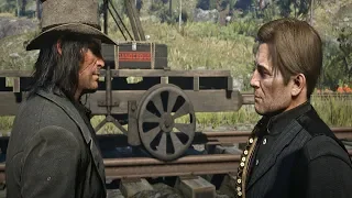 Red Dead Redemption 2 - Arthur Tells John Marston To Leave The Gang With His Family
