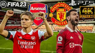 FIFA 23 Full Match - Arsenal vs Manchester United - Premier League 23/24 - PS5 4K