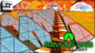 Trying To Fix Our Power Problems In Surviving Mars: Green Planet