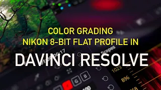 How I Color Grade Nikon's 8 Bit Flat Profile in DaVinci Resolve