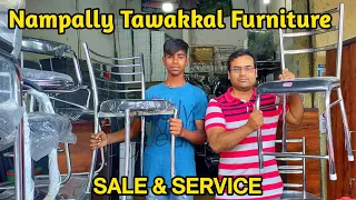 Nampally Tawakkal Furniture Sale and Services | Chair Table Bed Almari and Sofa Available |