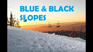 Oslo Vinterpark - Hyttlibakken & Wyllerløype (Blue & Black Slopes) January 2021