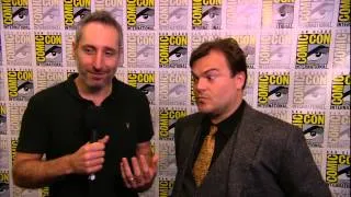 Goosebumps (2015) Comic-Con 2014: Jack Black and Rob Letterman Interview (HD) Jack Black, Amy Ryan