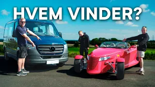 Den har LAMBO-DØRE!? | Unikke biler i Danmark! Vi finder tre bud