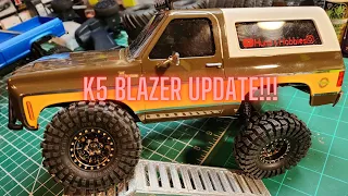 FMS FCX24 K5 Blazer update and sneak peak at my next build!