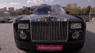 Автомобили премиум класса Rolls Royce / Роллс Ройс Фантом черный