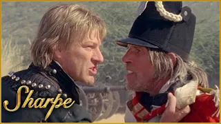 Sharpe Fights Rude English Soldier | Sharpe