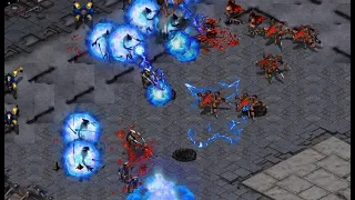 OFFRACING FLASH! (P) vs Killer (Z) on Benzene - StarCraft - Brood War REMASTERED
