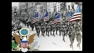 American WW1 Patriotic Song: "We'll Never Let Our Old Flag Fall" [RARE Version]