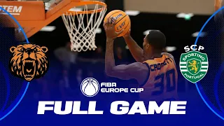 Karhu Basket v Sporting CP | Full Basketball Game | FIBA Europe Cup 2022-23