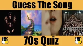 Guess The Song: 70s! | QUIZ