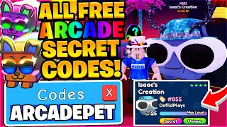 All SECRET Arcade Pet Codes in Pet Catchers Simulator - Roblox