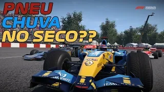 F1 2018 - PNEU CHUVA NA PISTA SECA | CARROS CLÁSSICOS