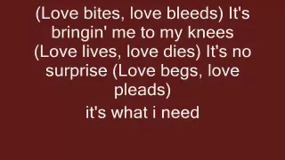 love bites lyrics by def leppard