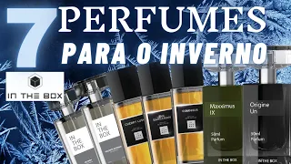 7 PERFUMES DA IN THE BOX PARA O INVERNO! - MASCULINOS, COMPARTILHÁVEIS, CONTRATIPOS E AUTORAIS!