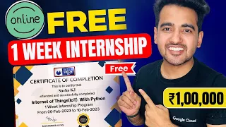 Free Online Internships ➤ 1 Week to 6 Month | Earn ₹1 Lakh/Month | Grand Summer Internship Fair 2024