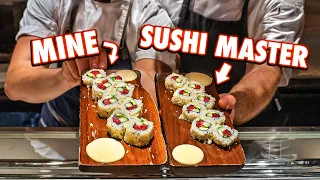 Cooking Challenge Against A Master Sushi Chef
