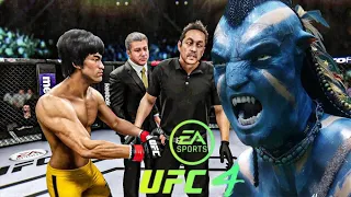 Bruce Lee vs. Avatar - EA Sports UFC 4 - Epic Fight 🔥🐲