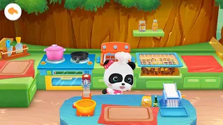 KOKI BAYI PANDA MEMASAK UNTUK PESTA MAKANAN | KARTUN ANAK | BABYBUS INDONESIA