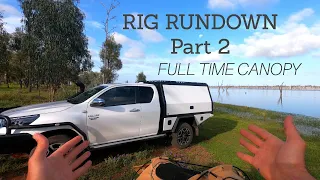 Rig Rundown Part 2 | TRIG POINT CANOPY | 2021 Toyota Hilux SR5 Extra Cab