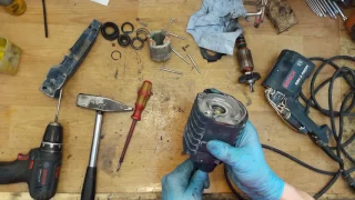 How to disassemble and find problem Bosch GBH 2 Profi sds plus rotary hammer drill fix repair