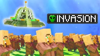 1,000,000 Villagers VS Alien Invasion