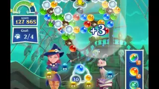 Bubble Witch 2 Saga Level 206 NO BOOSTERS