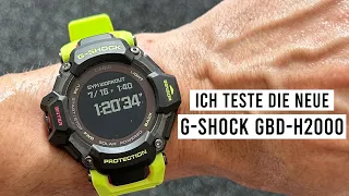 Casio G-SHOCK GBD-H2000 - Vorstellung und Training / Smartwatch & Sport-Uhr