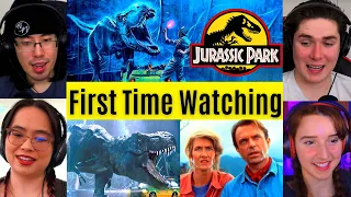 REACTING to *Jurassic Park (1993)* ABSOLUTELY AMAZING!! (First Time Watching) Classic Movies