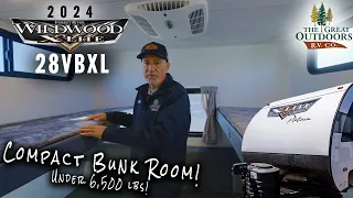 Half-Ton Towable BUNKROOM Trailer! - 2024 Wildwood X-Lite 28VBXL