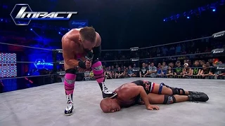 TNA Impact Review 5/29/15 Kurt angle vs Eric Young i quit match, Mayhem