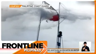 Watawat ng Pilipinas, nasira sa pag-water cannon ng China | Frontline Pilipinas